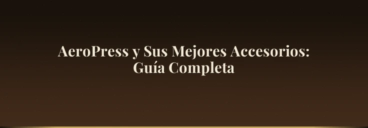 AeroPress y Sus Mejores Accesorios: Guía Completa