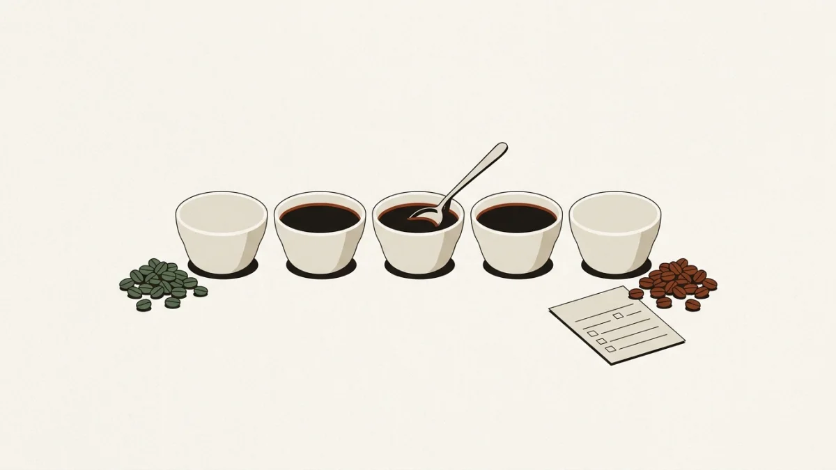 Ilustración: Café Arábica vs Robusta: Diferencias, Sabor y Cuál Elegir