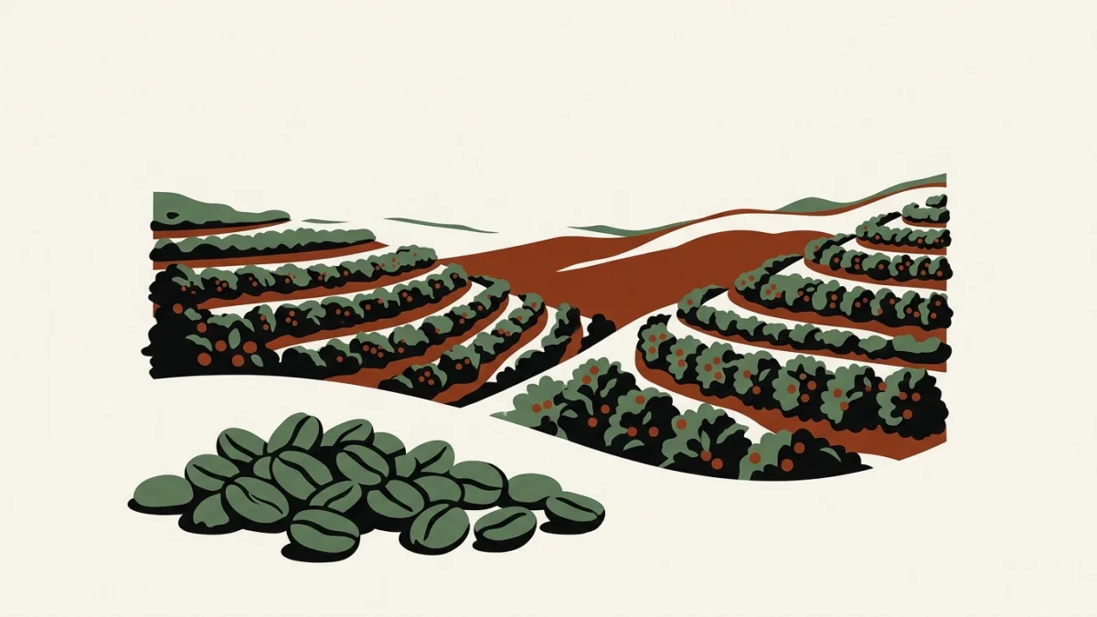 Ilustración: Café de El Salvador: Pacamara y Bourbon en Centroamérica