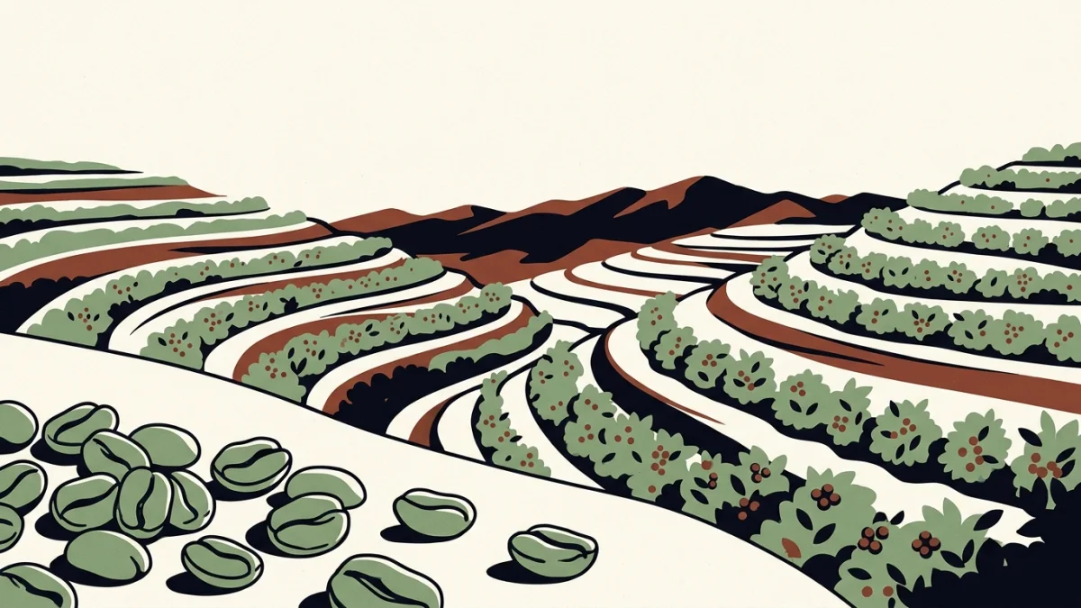 Ilustración: Café de Especialidad de México: Chiapas, Oaxaca y Veracruz