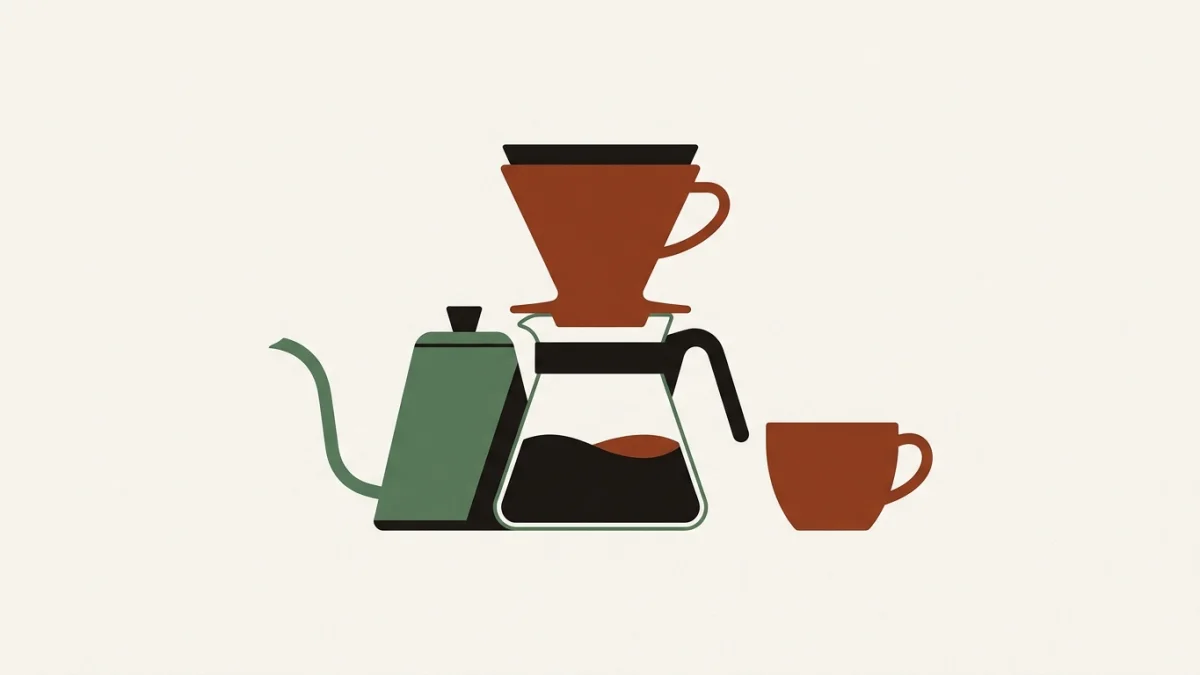 Ilustración: El Ratio Perfecto de Agua y Café para Filtrado: Gramos y Proporciones