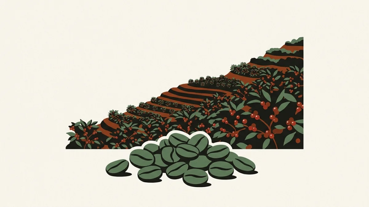 Ilustración: Café de Guatemala: Antigua, Huehuetenango y Más Regiones