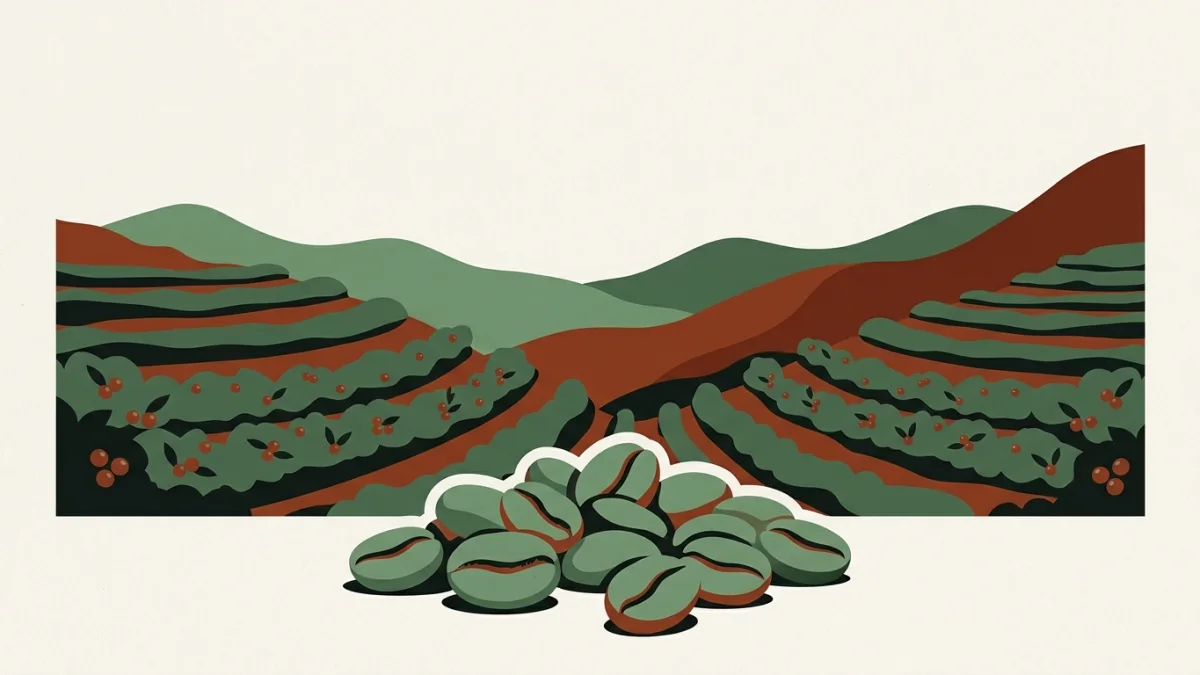 Ilustración: Café de Nicaragua: Jinotega, Matagalpa y Nueva Segovia