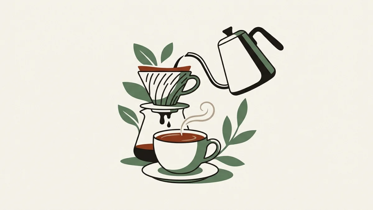 Ilustración: Cómo Preparar Café con Sifón: Método y Receta