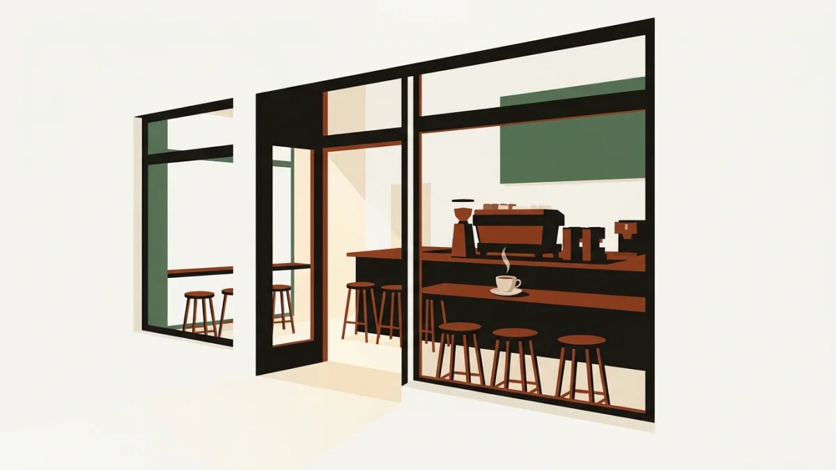 Ilustración: Cuánto cuesta abrir una cafetería en España: desglose real