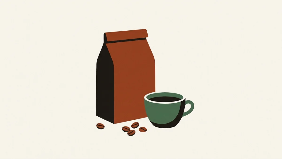Ilustración: Historia del Café: Del Descubrimiento en Etiopía al Mundo
