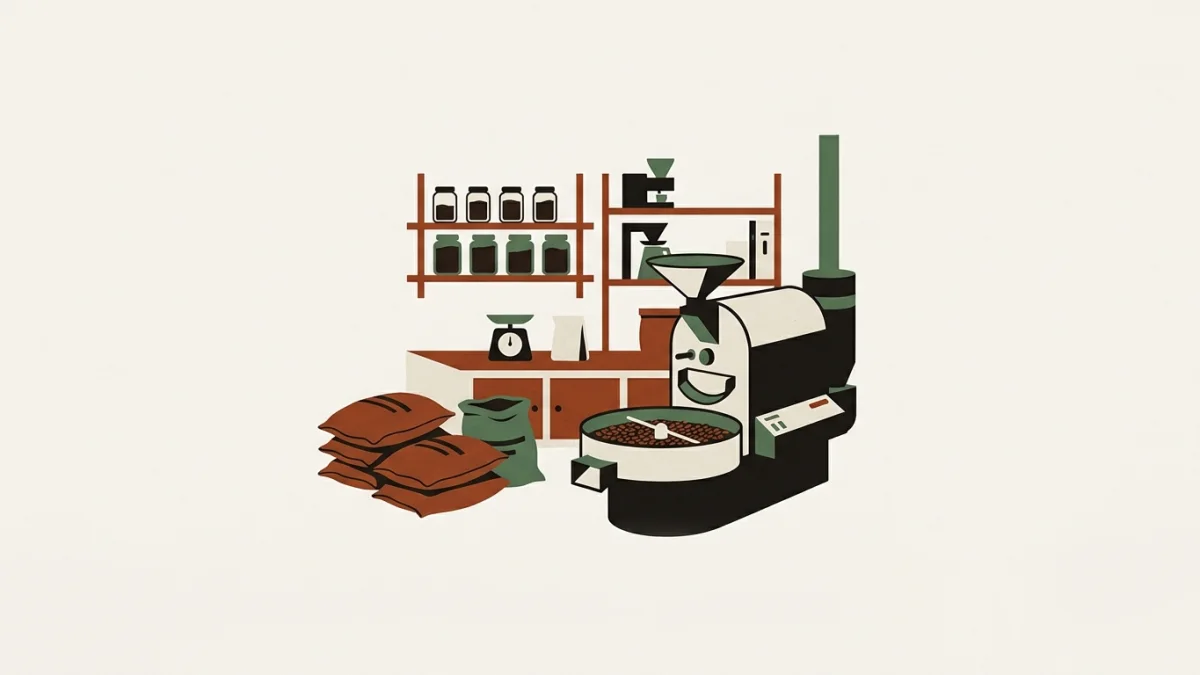Ilustración: Cómo Montar una Tostaduría de Café Artesanal: Requisitos y Costes