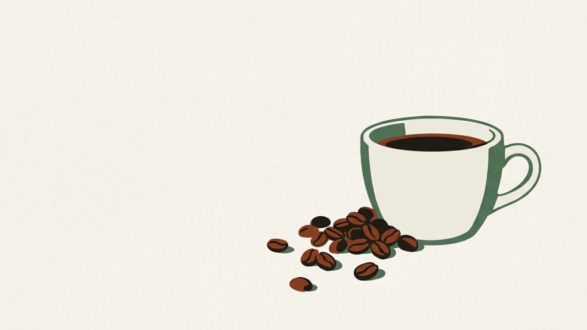 Ilustración: Sostenibilidad en el Café: El Impacto del Cambio Climático