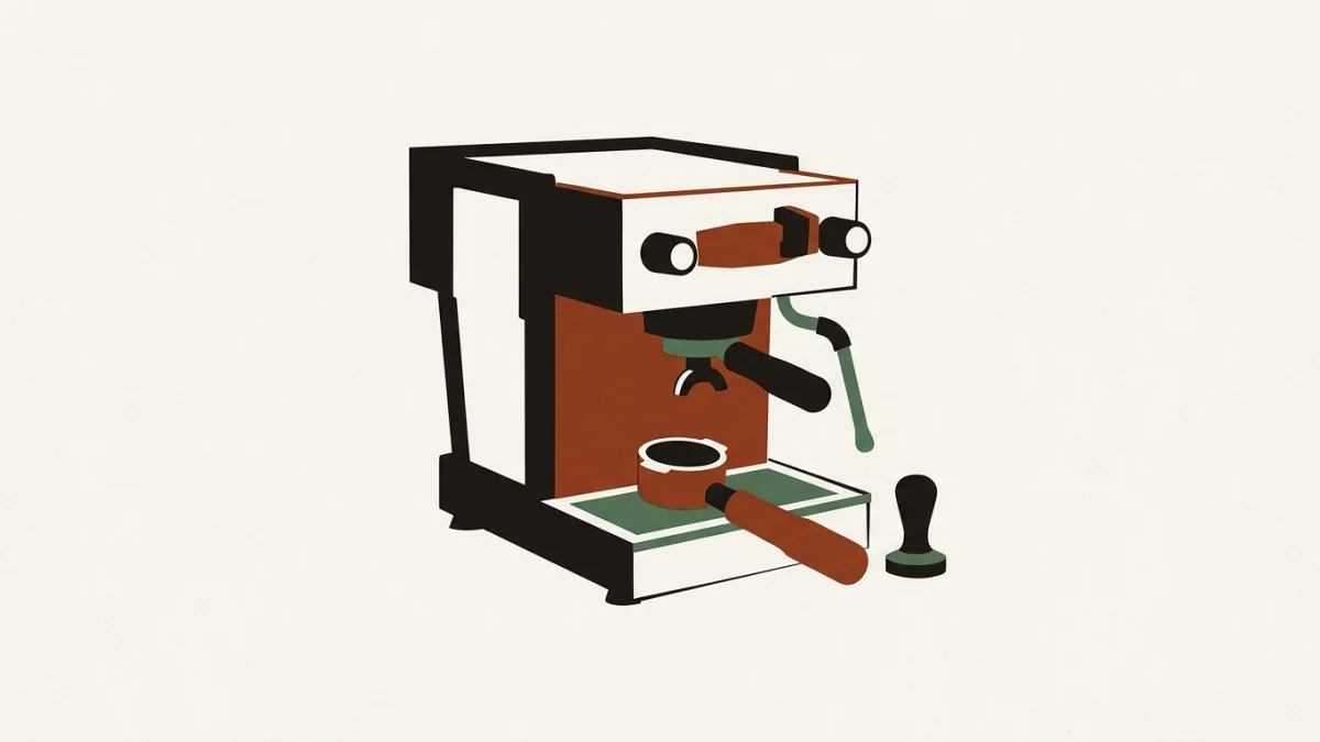 Ilustración: Tamper para Café Espresso: Cómo Elegir y Usar Correctamente
