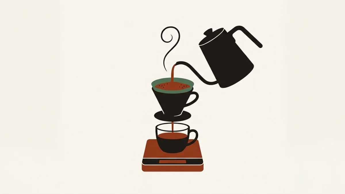 Ilustración: Tiempo de Extracción del Café: Cómo Controlarlo